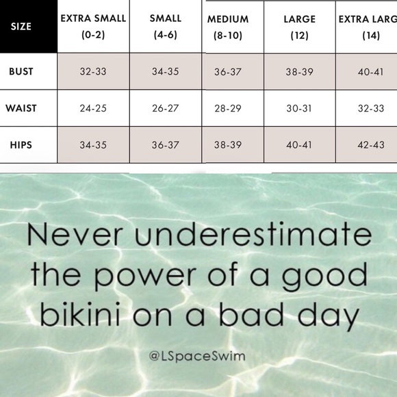 L*SPACE Set - Sporty Ren Crop Bikini Top & High Waist Wilson Bitsy Cut Bottoms - Picture 17 of 17